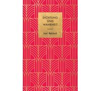 Dichtung und Wahrheit: Notizbuch – Insel Verlag