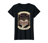 Diciendo adiós a mis 30, Rip Thirties Books Lover Girl Camiseta gráfica económica, Mujer, Negro, L