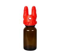 Dick Deep Tapón de inhalador Poppers Poppers Sniffer - Gorra (talla S-L, 2,0-2,2 cm de diámetro), diseño de Poppers Sniff, rojo, L (2,2cmø)