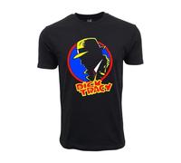 Dick Tracy Graphic T Shirt Black XXL