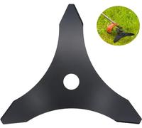 Dickichtmesser Disco Desbrozadora 3 Dientes FaJoek La Cuchilla de Corte, Acero Aleado Hoja de Desbrozadora de Tres Dientes, Cuchilla de Desbrozadora para Maleza, Cabezal Desbrozadora Universal