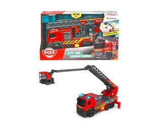Dickie 203714023 - SOS - Camión De Bomberos De Escalera De Ciudad - Nuevo