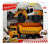 Dickie 203726008 - Construction - Doble Pack - Nuevo