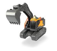 Dickie-3723005 Volvo Retro Excavadora sobre orugas de Juguete, Multicolor (3723005)