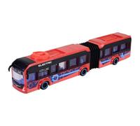 Dickie Toys Autobús Volvo City Doble 40 cm – Dirección y apertura de puertas – Licencia Oficial
