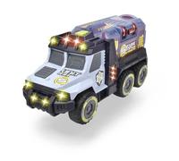 Dickie - Furgón blindado Hucha con Cerradura de combinación, luz y Sonido- 35 cm (Dickie 203756005)