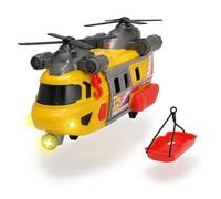 Dickie- Helicóptero de Rescate Action Series 30cm luz y Sonido (203306004)