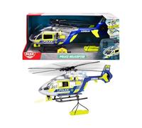 Dickie - Helicóptero Police 36 cm, con Luces, Sonidos, cabrestante y Camilla, 203716028038