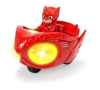 Dickie- PJ Mask Vehículo de Juguete con Personaje, Color Rojo (3142002)