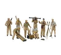 Dickie - Tamiya-['Luft DAK Artillery Crew' Luftwaffe Kits de construcción de Modelos de Figuras, Color Blanco, S (TM35343)