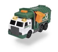Dickie Toys 203302018 Action - Camión de Reciclaje, Verde/Blanco