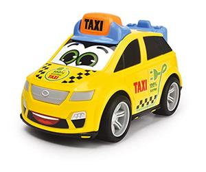 Dickie Toys ABC - Coches de Ciudad BYD City Car, Vehículos de Retrofricción, 3 Modelos Disponibles, Taxi, Bomberos y Policía, Recibirás un Modelo de Forma Aleatoria, Adecuado a Partir de 1 año - 14 cm