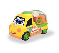 Dickie Toys ABC Furgoneta de Juguete Sam Smoothie (30 cm) Vehículo Grande de Juguete con Clasificador de Formas y Juego de Sonajeros, Juguete para Bebés a Partir de 1 Año (12 Meses)(204115007)