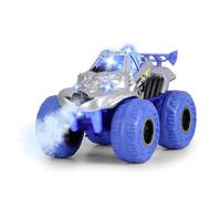 Dickie Toys Arctic Ice Monster Auto (25 cm) - Camión Monstruo Grande a Partir de 3 años con función de Vapor y neumáticos de Goma, Coche de Juguete para niños con Rueda Libre, luz y Sonido, Incluye