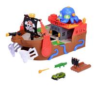 Dickie Toys Barco Pirata de 41,5 cm, para niños a Partir de 3 años, con Efectos Especiales, luz y Sonido, Adecuado como Juguete de baño y bañera