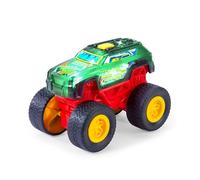 Dickie Toys - Bass Ripper Monster Truck con Cambio de luz y música (17 cm) - Coche de elevación a Partir de 3 años con tracción y neumáticos de Goma, Coche de Juguete para niños, Incluye Pilas