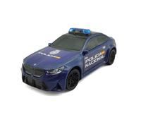 Dickie Toys BMW M5 Policía Nacional 15 cm Luces y Sonido, Coche Policía1:36 con Sistema de Fricción, Vehículo Oficial de Policía Nacional, 3 Años (203712037SI2)