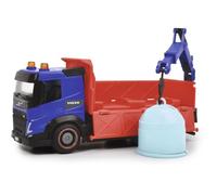 Dickie Toys - Camión de Juguete Ciudad de 23cm, Mecanismo de Fricción, 3 Modelos Disponibles: hormigonera, vehiculo Basura, o Reciclaje, con Partes Móviles, Adecuado a Partir de 3 Años
