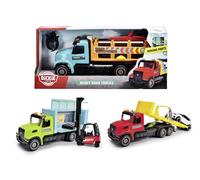 Dickie Toys Camiones Pesados de Trabajo en Carretera 23 cm con Piezas moviles y Accesorios, camion Volvo 3 Surtidos. Envio Aleatorio. A Partir de 3 años (203744018)