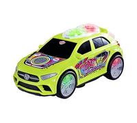 Dickie Toys - Coche de Juguete Mercedes Spinner Clase A Streets N BEATZ, Luces Intermitentes, Música, Giros, 23cm, Incluye Pilas, Juguete para Niños Niñas a Partir de 3 Años (203765007)