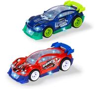 Dickie Toys - Coche de Juguete Midnight Racer (14 cm) - Coche Street N BEATZ con Cuerpo de Metal, Motor de retracción, luz y música, para niños a Partir de 3 años (2 Modelos, selección aleatoria)