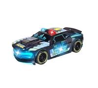 Dickie Toys - Coche de Juguete Rhythm Patrol con Cambio de luz y música - Coche de policía Streets N BEATZ con Motor de fricción, 20 cm, Incluye Pilas, Juguete para niños a Partir de 3 años