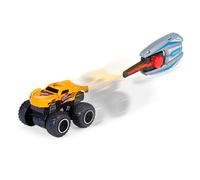 Dickie Toys - Coche Key Racer (1 Pieza) - Pequeño Coche de Juguete para niños a Partir de 3 años con Lanzador de Llaves y Cuerpo de Metal, selección aleatoria de 4 Colores, Cada uno de 6,5 cm