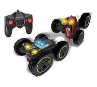 Dickie Toys- Coche Radiocontrol Flippy. 2 Canales, 2,4GHz, función de rotación y volteo, hasta 8 km/h, 1:28, 18cm, a Partir de 6 años (201104001)