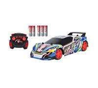 Dickie Toys - Coche teledirigido Samurai (22 cm) - Coche teledirigido a partir de 6 años con luces y sonidos, coche de control remoto para niños, 10 km/h, mando a distancia de 2,4 GHz, incluye pilas