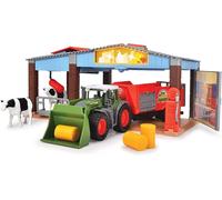 Dickie Toys Estación De Granja Fendt Con Tractor 30 Cm