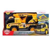 Dickie Toys Excavadora 30cm Con Luces Y Sonidos