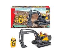 Dickie Toys- Excavadora de Juguete Volvo con Radio Control, 60cm, 4 Canales, Funciones Completas, Adecuado a Partir de 3 años