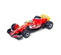 Dickie Toys Formula Racer Team Apex - Coche de Juguete 1:24 con luz y Sonido, fricción y Ruedas de Goma, 23 cm, Try Me