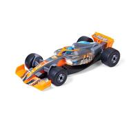Dickie Toys Formula Racer Team Pulse - Coche de Juguete 1:24 con luz y Sonido, fricción y Ruedas de Goma, 23 cm - Try Me
