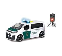 Dickie Toys – Furgoneta Citroën Guardia Civil 15 cm, incluye radar, luz y sonido, desde 3 años
