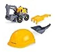 Dickie toys - juego de construcción volvo tough excavator (4 piezas).