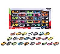 Dickie Toys Metal Vehicles 25 Pack Coches de Juguete Set 25 Vehículos