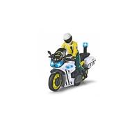 Simba - Moto de juguete de la Guardia Civil con luz, sonido y figura extraíble ㅤ