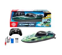 Dickie Toys - RC Turbo Racer 31 cm, Coche teledirigido para niños a Partir de 6 años, Mando a Distancia de 2,4 GHz, luz bajo el Cuerpo, 6 kmh con Turbo 8 kmh, Tiempo de conducción de 20 Minutos