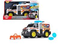 Dickie Toys Rescatista Médico Ambulancia 30 Cm Luces Y Sonidos