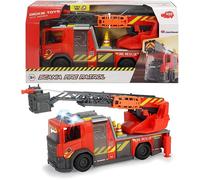 Dickie Toys - Scania Rosenbauer SOS Bomberos Rescate Luces Y Sonidos 35 cm
