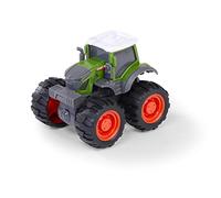 Dickie Toys - Tractor de Juguete Fendt Monster Truck, (9 cm), Tractor Infantil con Motor de fricción, tracción de Cuatro Ruedas y neumáticos XXL, para niños a Partir de 3 años