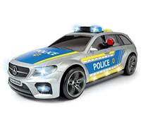 Dickie toys vehículo de policía mercedes-amg e43, policía, motor. c