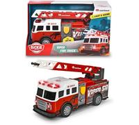 Dickie Toys Viper Camión De Bomberos Furgón Con Luces Y Sonidos