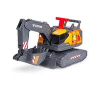 Dickie Toys - Volvo Excavadora Power Excavator (30 cm) - Excavadora de Juguete para niños a Partir de 3 años con Rueda Libre, Control de Palanca, luz y Sonido, Adecuado como Juguete de Arena, Incluye