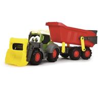 Dickie Tractor de 65cm con Remolque, luz y Sonido (3819002)