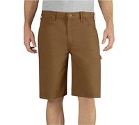 Dickies 11" Lightweight Duck Carpenter Short Pantalones Cortos Deportivos, Hombre, Marrón (Rinsed Brown Duck RBD), (Tamaño del Fabricante:42)