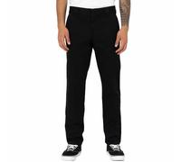 Dickies 872 Slim Fit Rec Pantalones de Hombre con Pinzas Tela Chinos Negro Nuevo