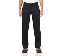 Dickies 873 Slim Fit Work Pants Pantalones Informales de Negocios, Negro, 33W / 32L Hombres