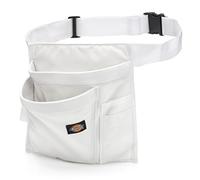 Dickies Bolsa de cinturón de Herramientas de un Solo Lado con 5 Bolsillos para Pintores, carpinteros y constructores, construcción de Lona Duradera, cinturón Ajustable para un Ajuste Personalizado